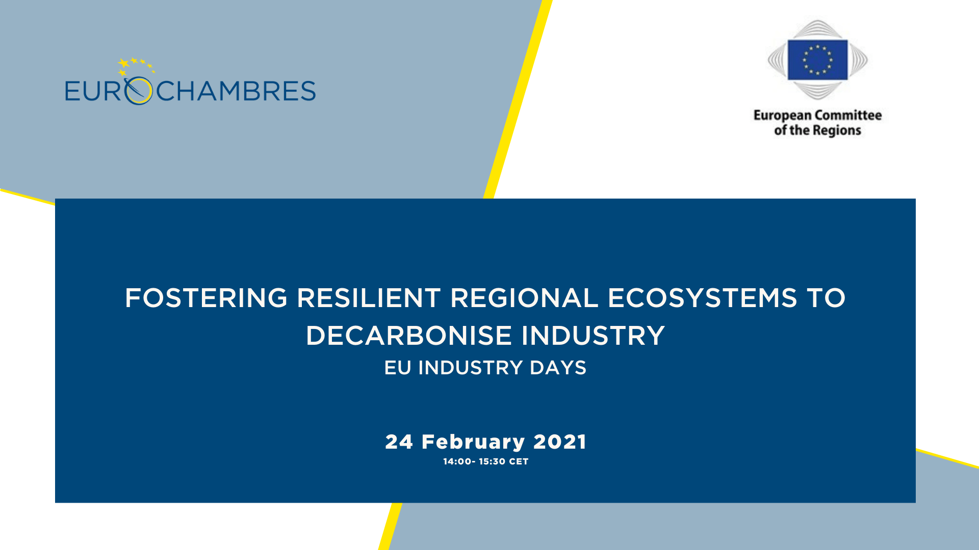 Fostering resilient regional ecosystems to decarbonise industry