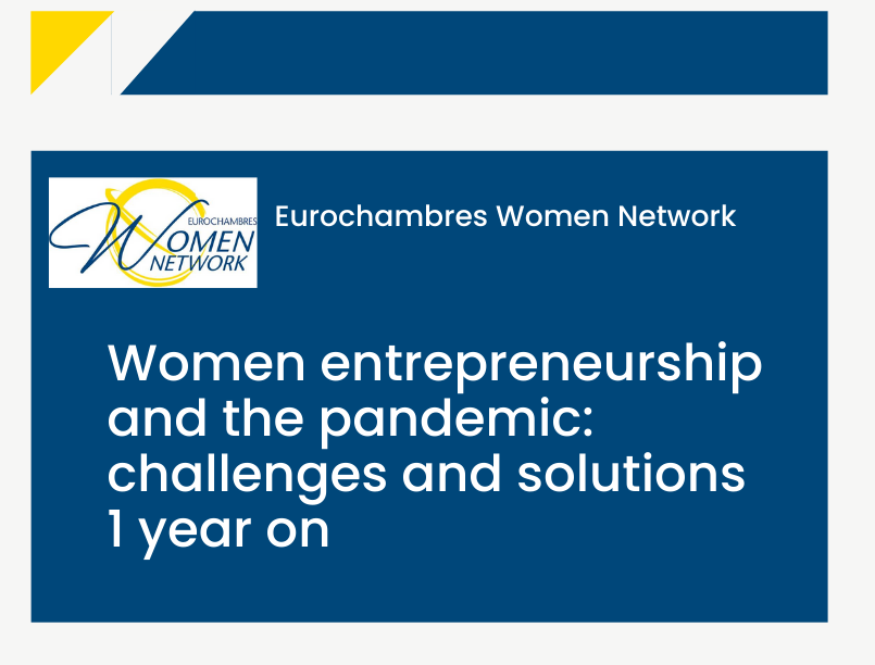 Women entrepreneurship and the pandemic: challenges and solutions 1 year on