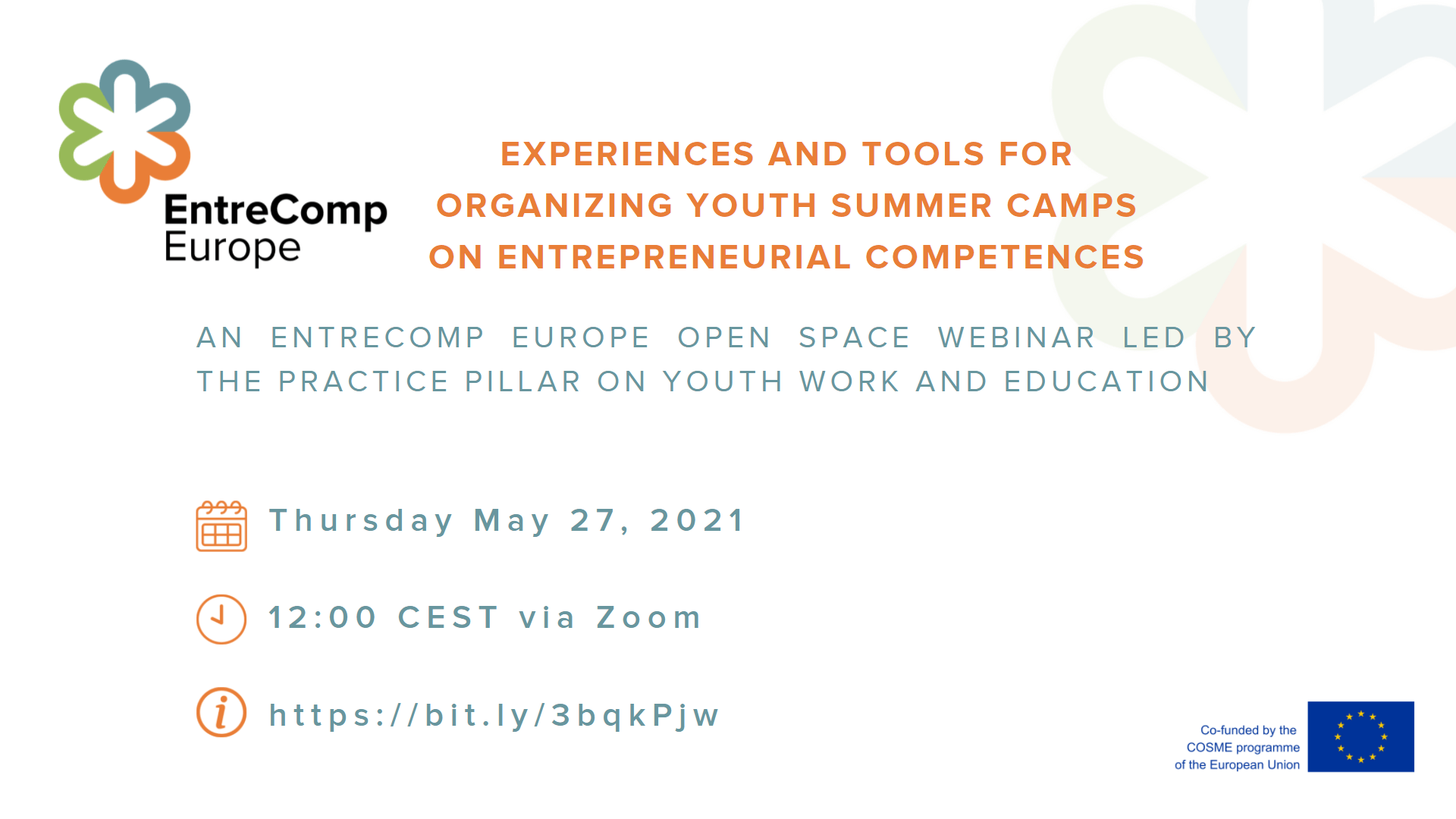 Experiences and Tools for Organizing Youth Summer Camps on Entrepreneurial Competences