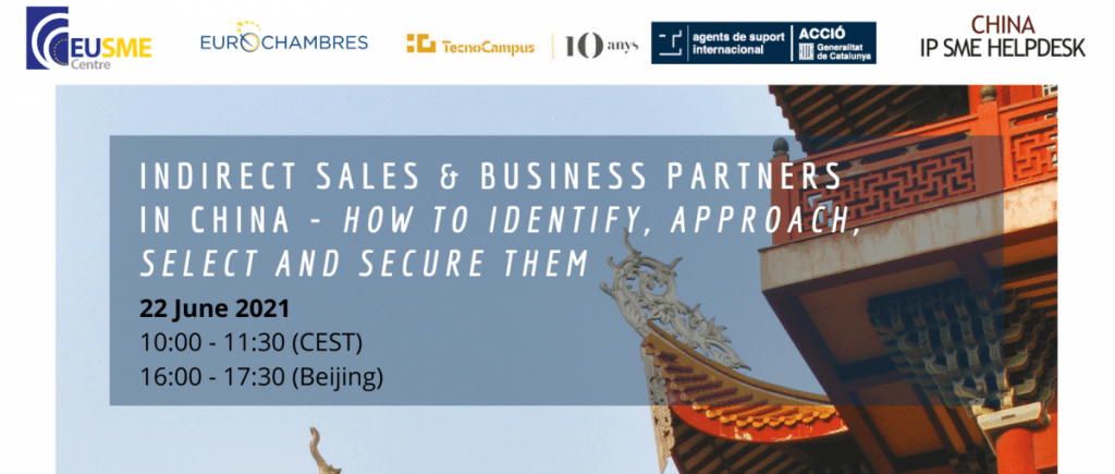 Indirect Sales & Business Partners in China: How to identify, approach, select and secure them