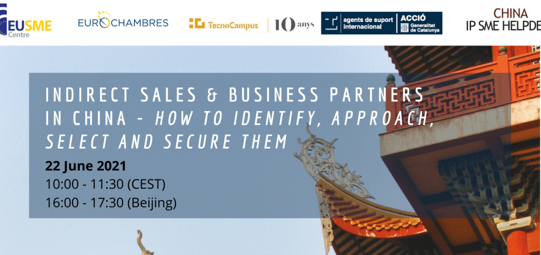 Indirect Sales & Business Partners in China: How to identify, approach, select and secure them
