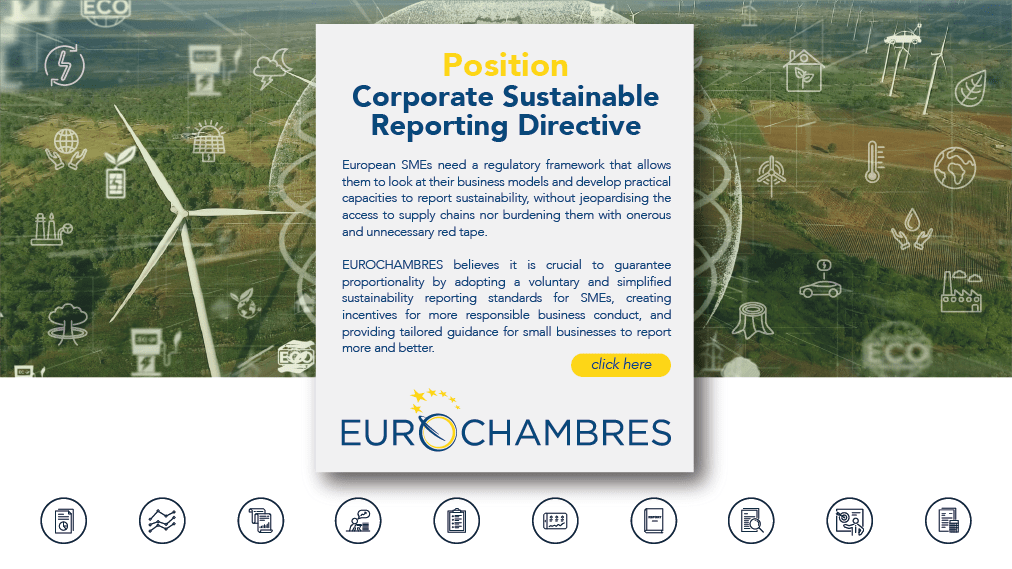 Eurochambres position on the proposal for a Corporate Sustainable Reporting Directive