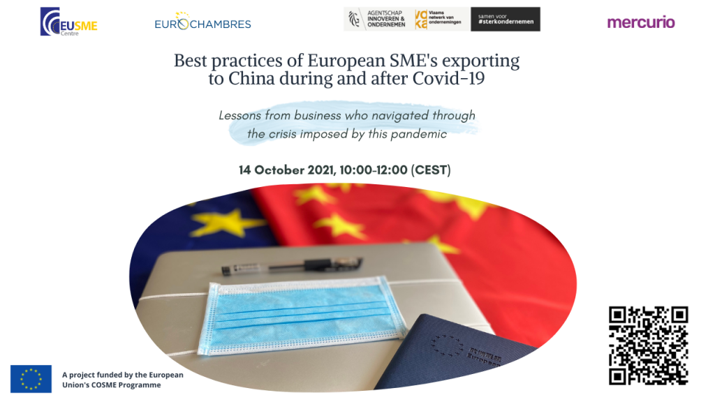 Best practices of European SME’s exporting to China during or after COVID-19