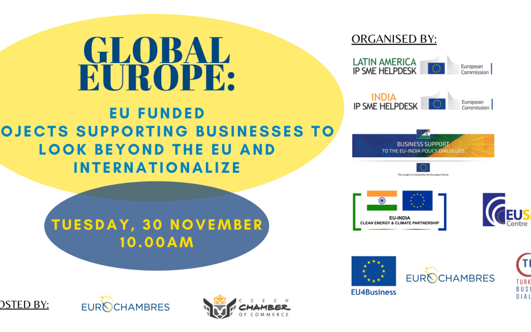 Global Europe: EU funded projects supporting businesses to look beyond the EU and internationalize