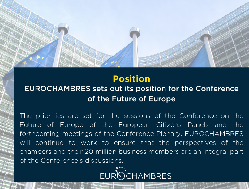 EUROCHAMBRES sets out its priorities for the Conference of the Future of Europe
