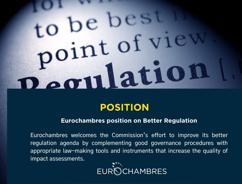 Eurochambres position on Better Regulation