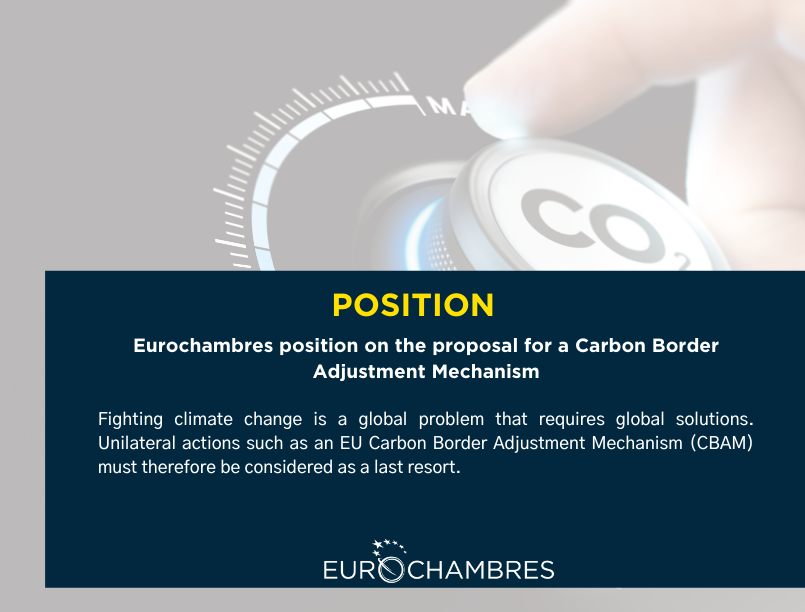 Eurochambres position on the proposal for a Carbon Border Adjustment Mechanism (CBAM)