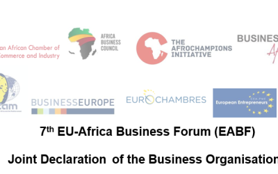 7th EU-Africa Business Forum (EABF) Joint Declaration of the Business Organisations