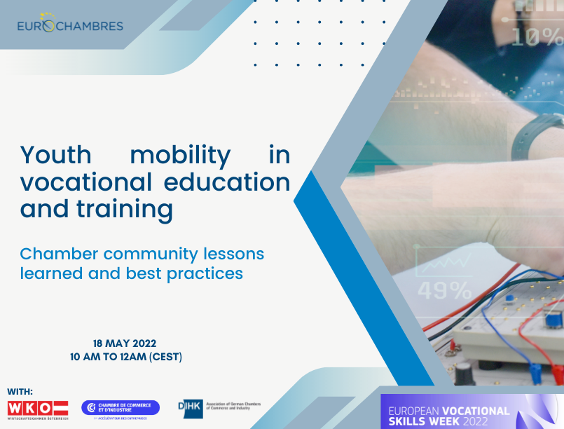 Youth mobility in vocational education and training – chamber community lessons learned and best practices