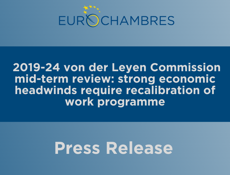 2019-24 von der Leyen Commission mid-term review: strong economic headwinds require recalibration of work programme