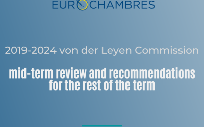 Eurochambres positon on 2019-2024 von der Leyen Commission mid-term assessment