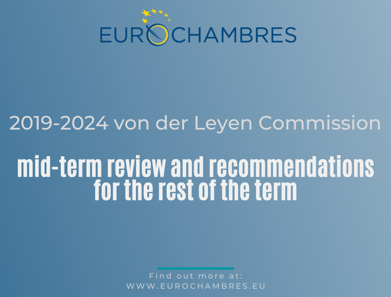 Eurochambres positon on 2019-2024 von der Leyen Commission mid-term assessment