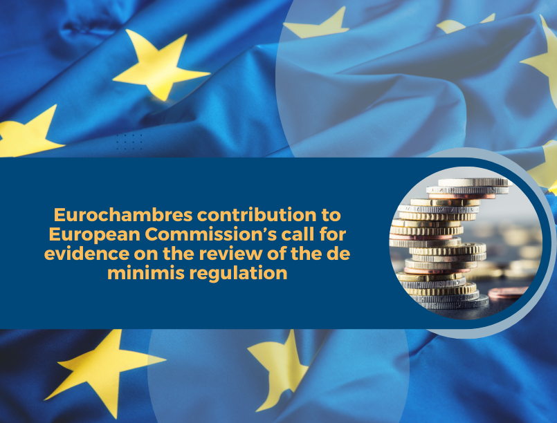 Eurochambres contribution to European Commission’s call for evidence on the review of the de minimis regulation