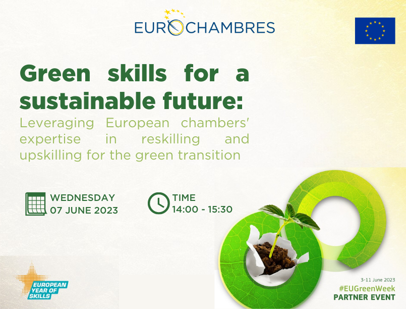 Green skills for a sustainable future: Leveraging European chambers’ expertise in reskilling and upskilling for the green transition