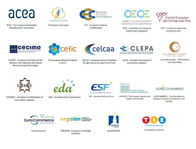 Industry coalition joint letter on the EU-Mercosur Agreement