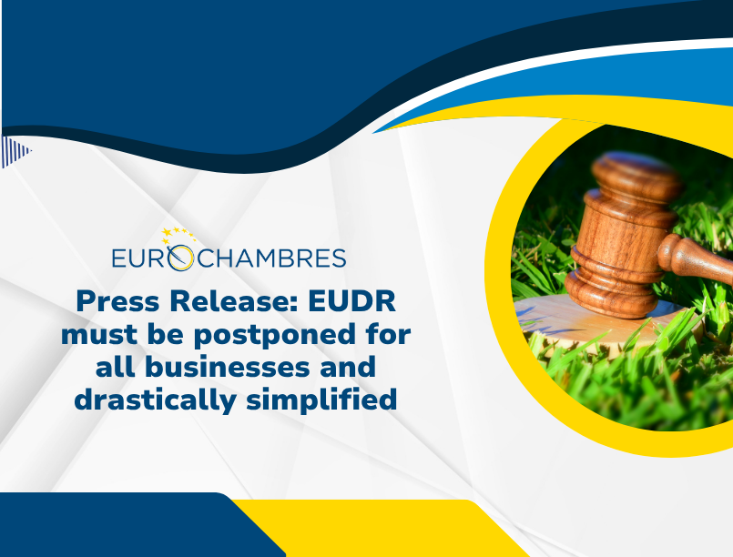 EU Deforestation Regulation must be postponed for all businesses and drastically simplified