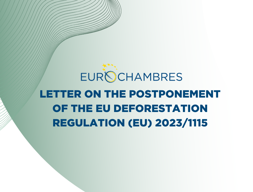 Letter on the Postponement of the EU Deforestation Regulation (EU) 2023/1115