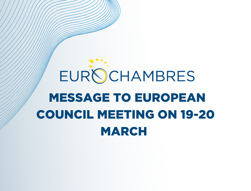 Eurochambres message to European Council meeting on 19-20 March
