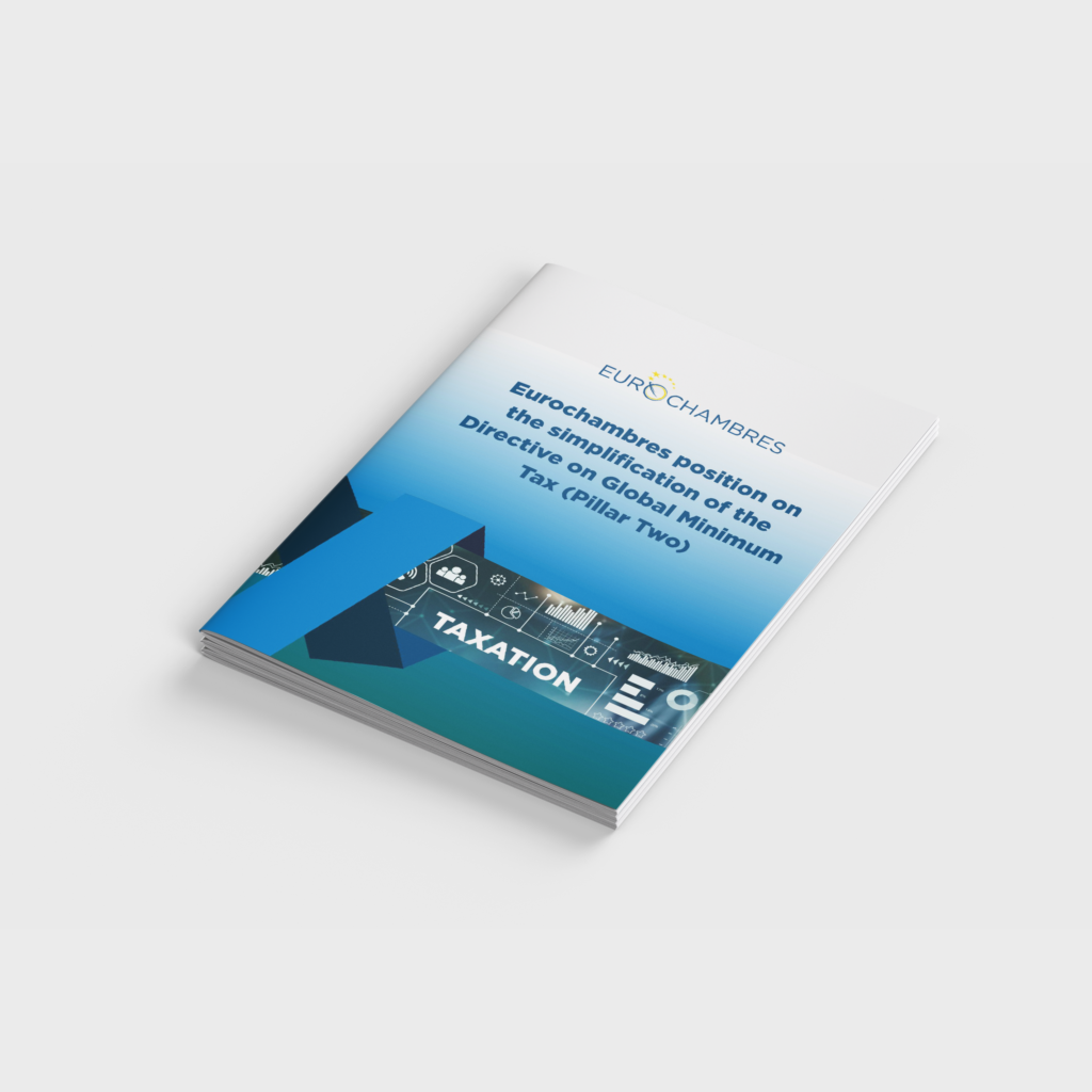Eurochambres position on the simplification of the Directive on Global Minimum Tax (Pillar Two)