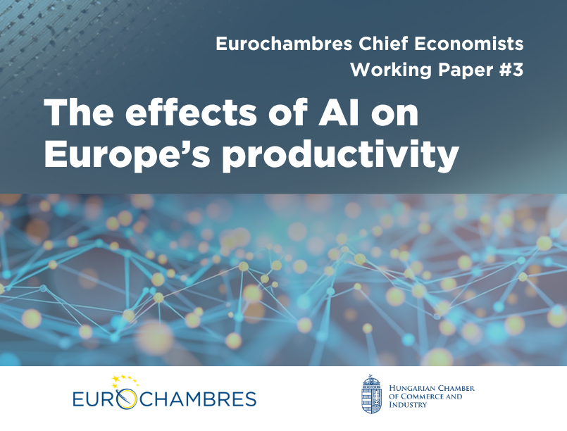 The effects of AI on Europe’s productivity – Eurochambres Chief Economists Working Paper #3
